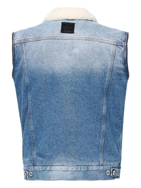 Off-White denim vest - Blue