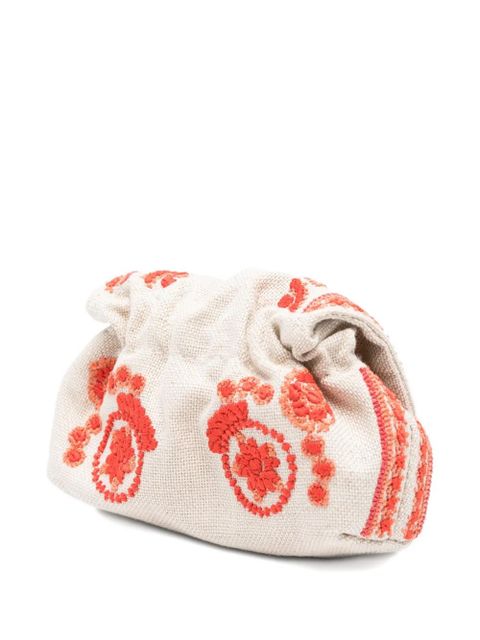 FENDI Mamma Baguette embroidered mini bag - Neutrals - zdjęcie produktu nr 2