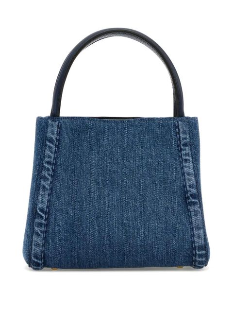 Valentino Garavani small Alltime tote bag - Blue - zdjęcie produktu nr 2
