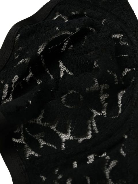 ERES floral lace-detail bra - Black