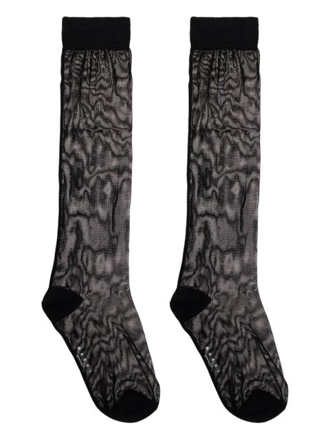 Marni sheer socks - Black - zdjęcie produktu nr 1