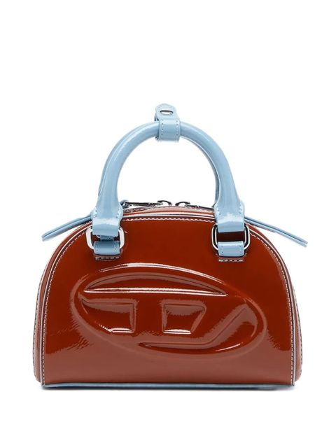 Diesel 1 Dr Dome embossed crossbody bag - Brown - zdjęcie produktu nr 1