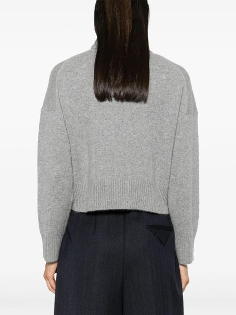 Maje cashmere knit sweater - Grey - zdjęcie produktu nr 2