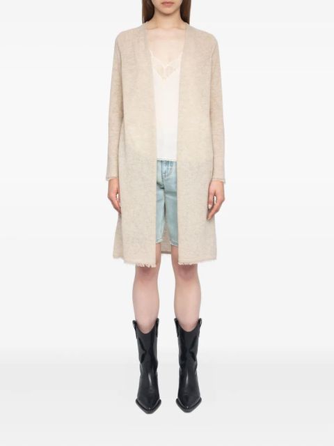 Zadig&Voltaire pointelle-star cardigan - Neutrals