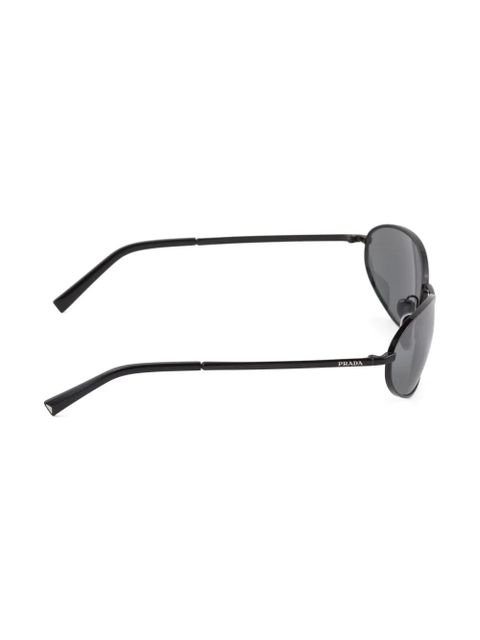 Prada Eyewear Prada PR A59S oval sunglasses - Black