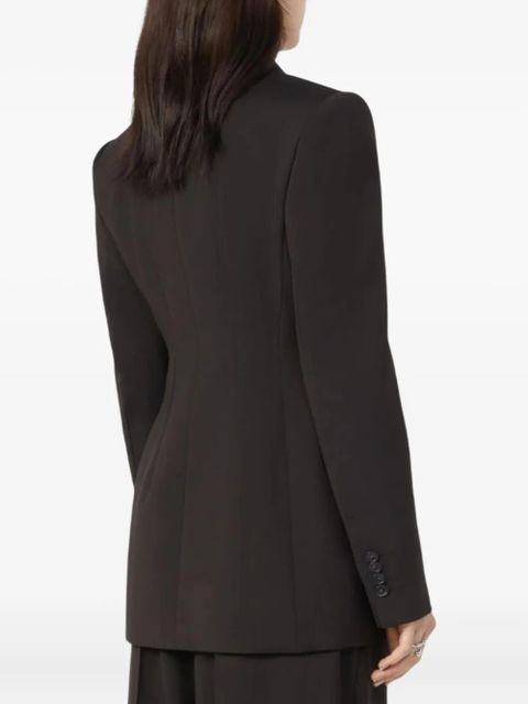 Sportmax double-breasted sartorial blazer - Brown - zdjęcie produktu nr 2