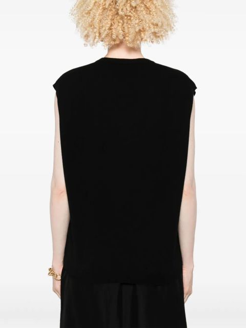 The Row Kossy vest - Black