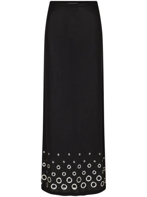 Rabanne jersey maxi skirt - Black - zdjęcie produktu nr 1