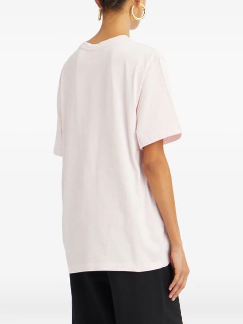 ROTATE BIRGER CHRISTENSEN logo print T-shirt - Pink