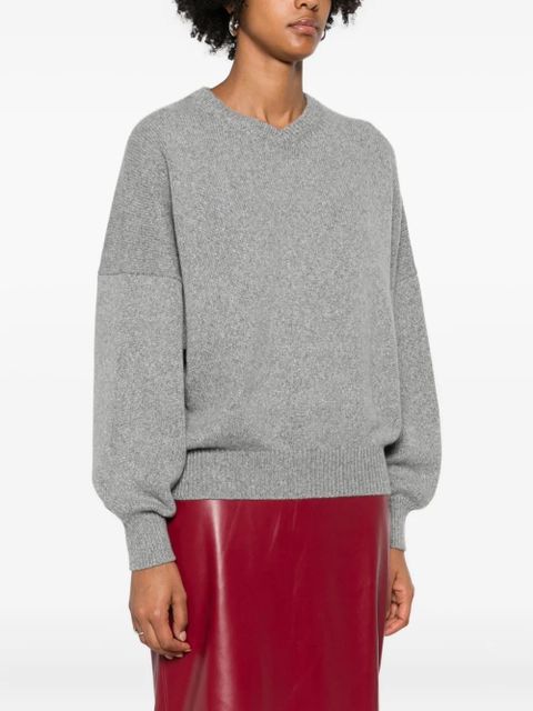 KHAITE Wolfe cashmere sweater - Grey