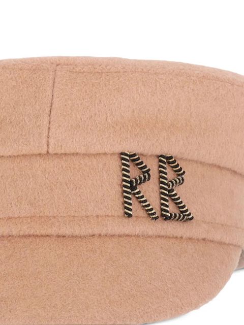 Ruslan Baginskiy wool safety-pin sailor cap - Neutrals