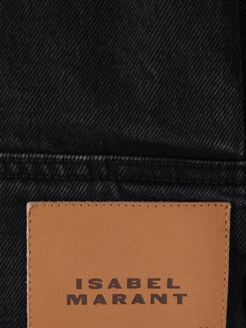 MARANT ÉTOILE faded zip jacket - Black