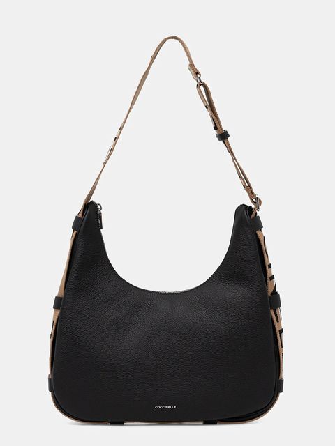 Coccinelle torebka skórzana RAQUEL kolor czarny E1.SQ0.13.01.01 - zdjęcie produktu nr 1