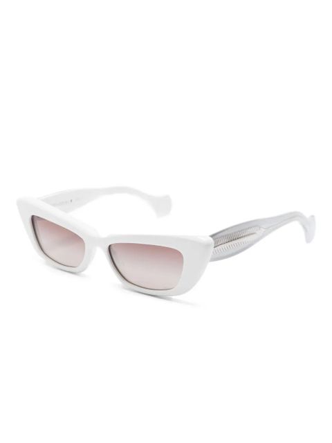 Aquazzura cat-eye sunglasses - White - zdjęcie produktu nr 2