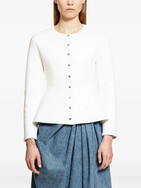 LOEWE long-sleeves cardigan - White - zdjęcie produktu nr 2