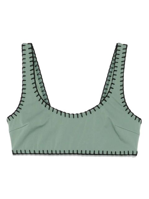 Nanushka Malti bikini top - Green - zdjęcie produktu nr 1