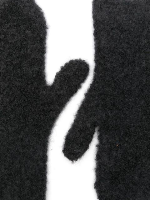 The Row Ladislas mittens - Black