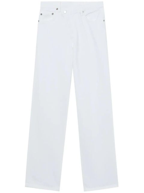 AGOLDE Criss Cross straight-leg jeans - White - zdjęcie produktu nr 1