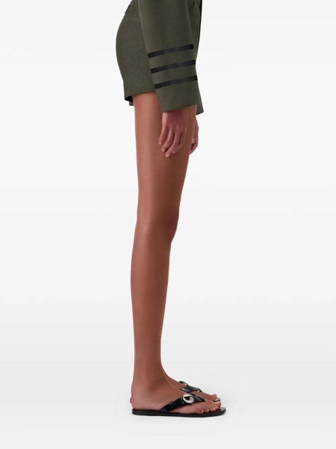 Coperni logo strap sandals - Black