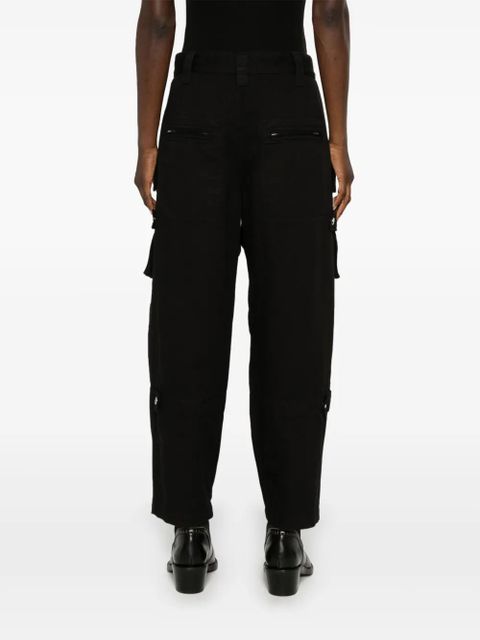 MARANT ÉTOILE Jannick cargo trousers - Black