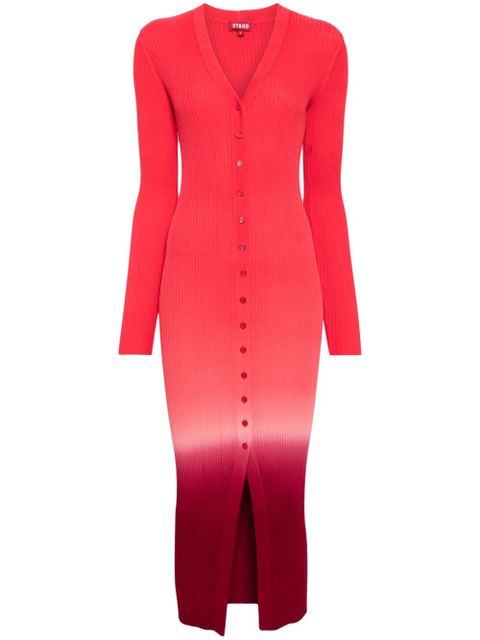 STAUD Shoko sweater dress - Red - zdjęcie produktu nr 1