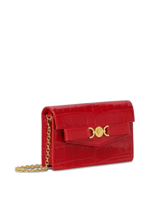 Versace Medusa Head leather clutch bag - Red - zdjęcie produktu nr 2
