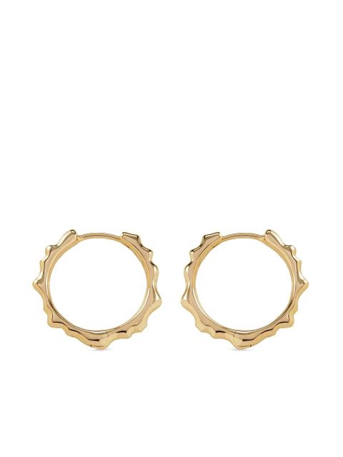 Monica Vinader Siren Muse hoop earrings - Gold