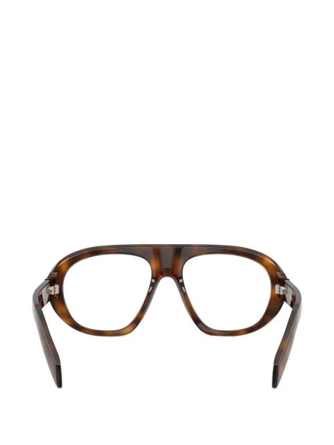 Prada Eyewear pilot-frame sunglasses - Brown