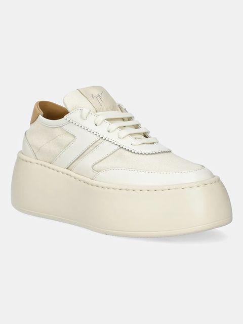 Giuseppe Zanotti sneakersy Alma damskie kolor beżowy RS50006.001 - zdjęcie produktu nr 1