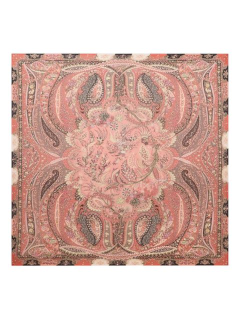 ETRO floral-paisley shawl - Pink - zdjęcie produktu nr 1
