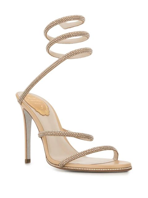 René Caovilla Cleo high-heel sandals - Gold - zdjęcie produktu nr 2