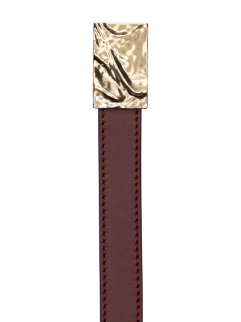LouLou de Saison Minar buckled belt - Red