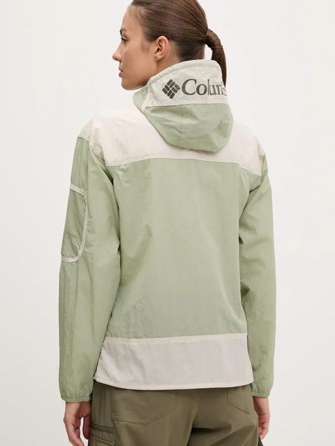 Columbia wiatrówka Challenger II kolor zielony 2116592