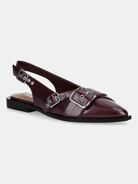 Steve Madden baleriny Grezly kolor bordowy z odkrytą piętą 11003901 - zdjęcie produktu nr 1