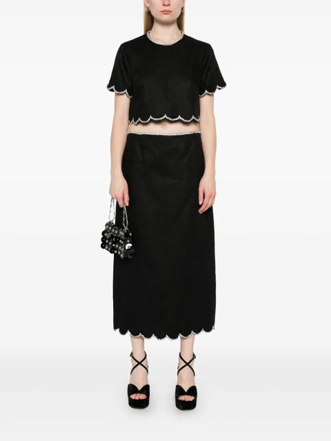 ZIMMERMANN Crush top - Black