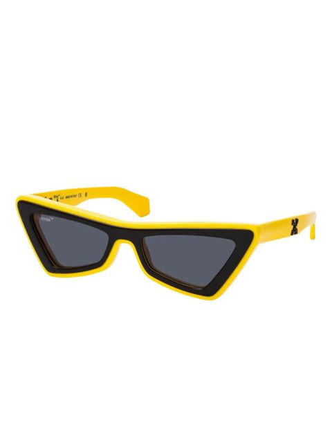 Off-White Artemis cat-eye sunglasses - Yellow