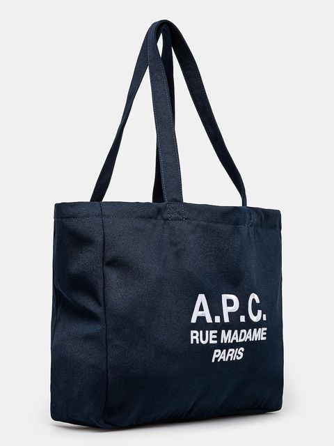 A.P.C. torebka Shopping Diane Rue Madame kolor granatowy PSAJS-M61938 - zdjęcie produktu nr 2