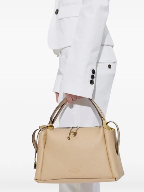 Tod's calf leather tote bag - Neutrals - zdjęcie produktu nr 2