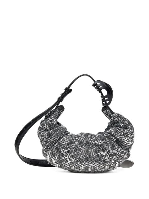 Diesel small Grab-D embellished scrunched shoulder bag - Grey
