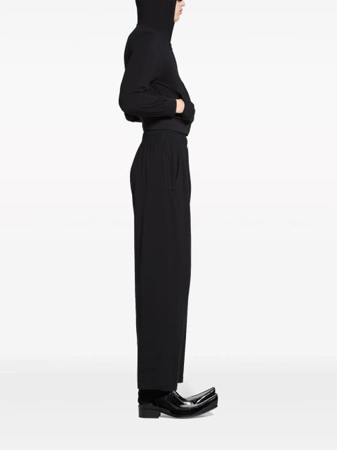 Balenciaga zip-up cotton hoodie - Black