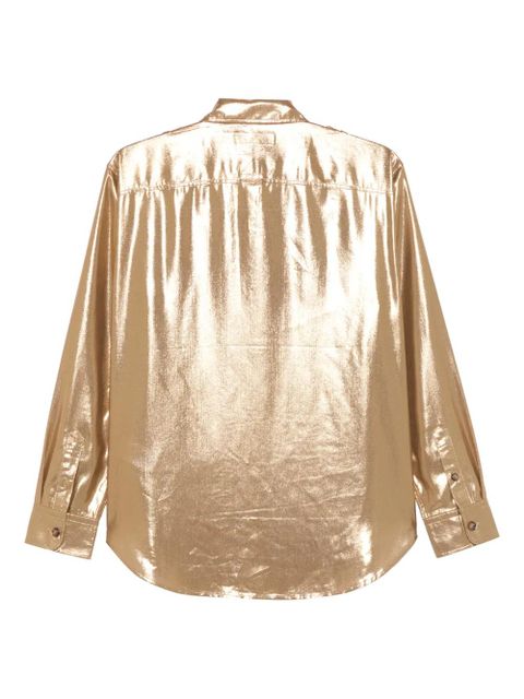 Lauren Ralph Lauren buttoned pocket shirt - Gold