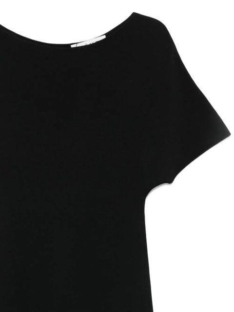 Róhe asymmetric jersey dress - Black