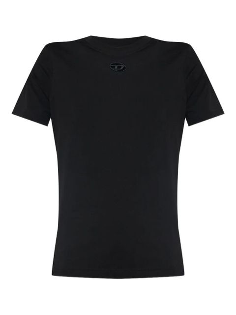 Diesel oval-detail T-shirt - Black - zdjęcie produktu nr 1