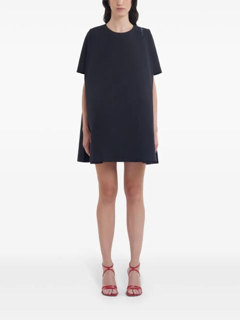 Marni cotton mini dress - Black