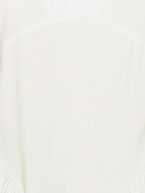 ROTATE BIRGER CHRISTENSEN V-neck sleeveless midi dress - White