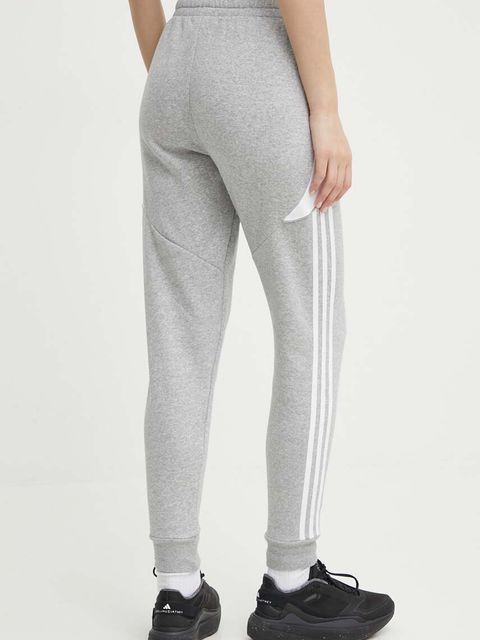 adidas Performance spodnie dresowe TIRO kolor szary wzorzyste IS1011