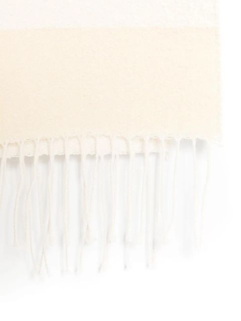 TOTEME monogram-jacquard scarf - Neutrals - zdjęcie produktu nr 2