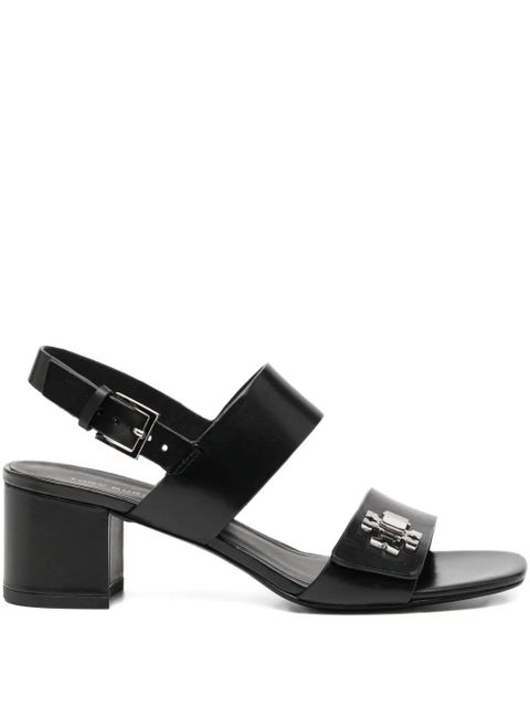 Tory Burch turnlock heeled sandals - Black - zdjęcie produktu nr 1