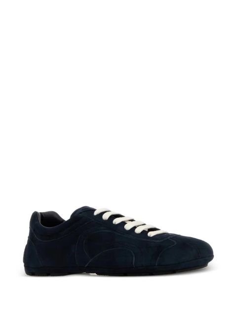 Prada Montecarlo suede sneakers - Blue - zdjęcie produktu nr 2