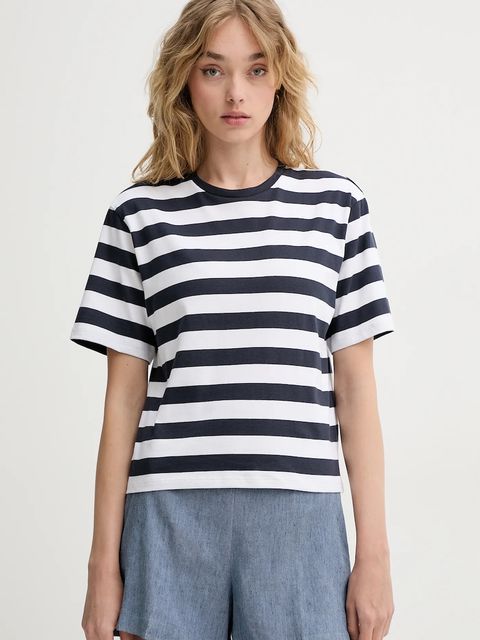 Theory t-shirt bawełniany - zdjęcie produktu nr 2